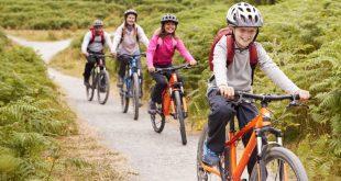 Familienausflug - Fahrradtour mit Kind