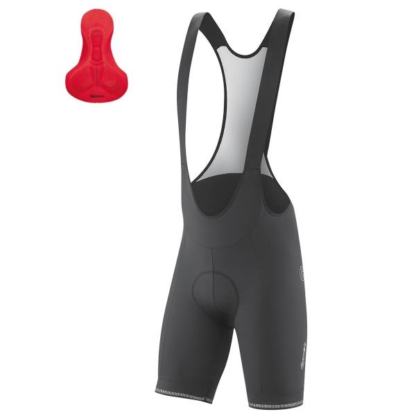 Gonso Herren Radhose Sitivo Bib Sitzpolster red
