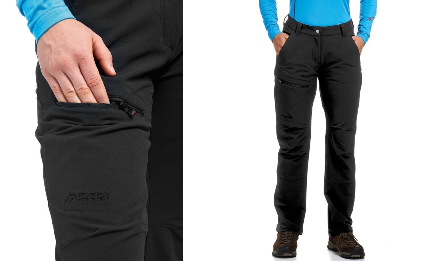 Maier Sports Helga Funktionshose Winter Damen black Maier Sports Helga Funktionshose Winter Damen black