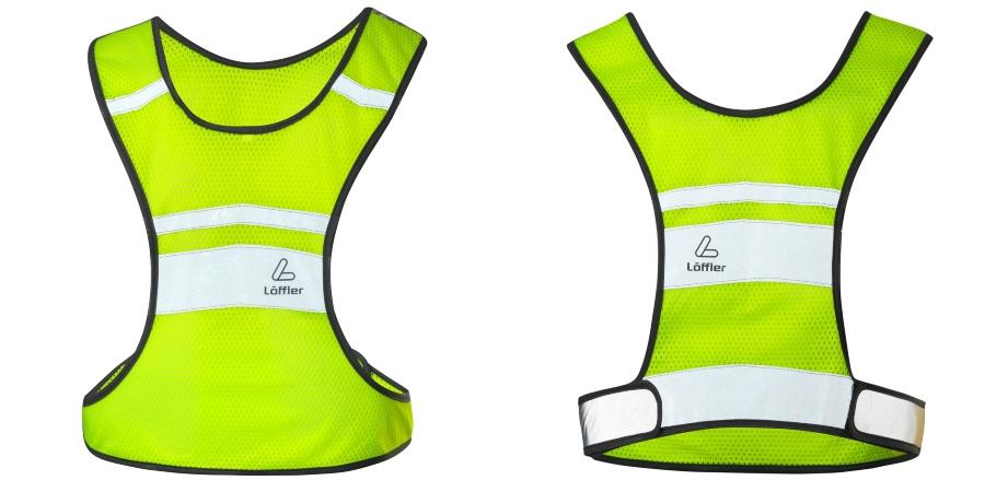 Löffler Reflexweste neon yellow Loeffler Reflexweste neon yellow