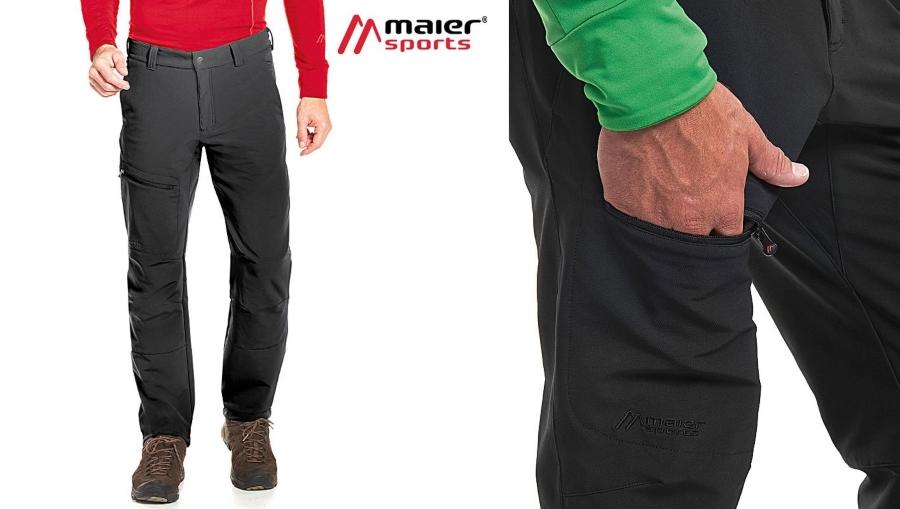 Maier Sports Herrmann Funktionshose Winter Herren black Maier Sports Herrmann Funktionshose Winter Herren black