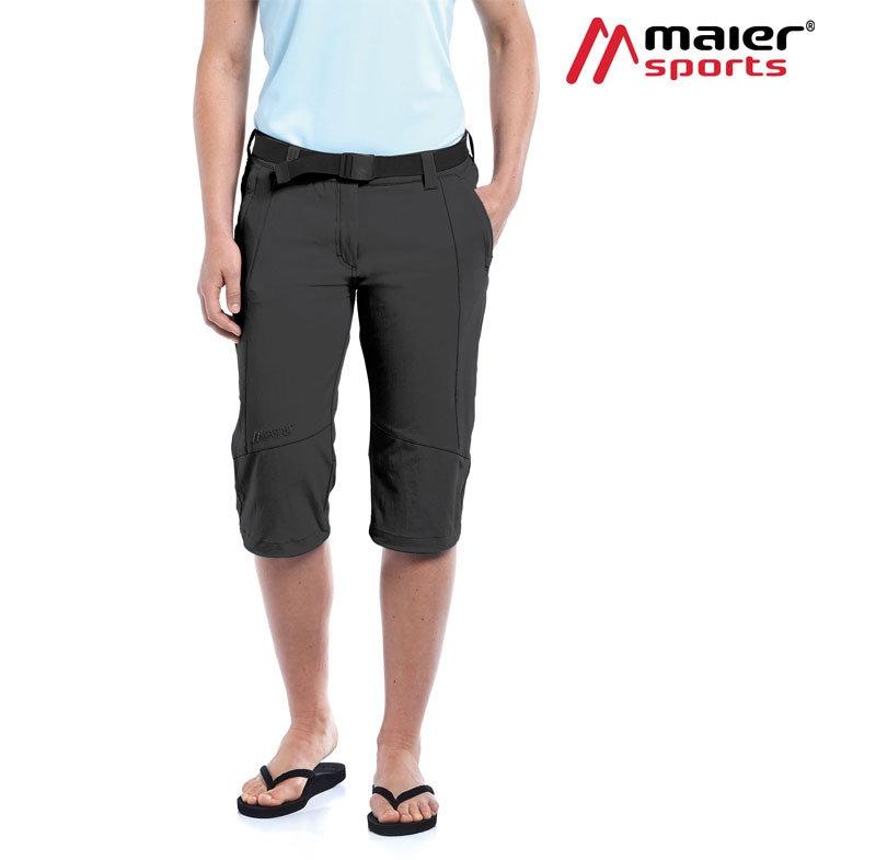 Maier Sports Kluane Caprihose Damen black Maier Sports Kluane Caprihose Damen black