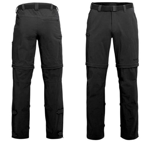 Gonso Herren Zipp Off Radhose Portland black