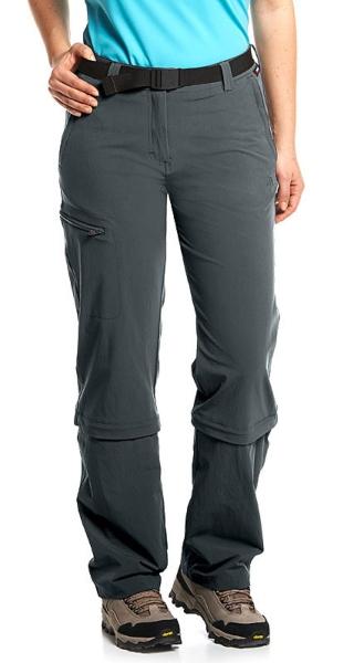 Maier Sports Arolla Zipp-Hose Damen graphite Maier Sports Arolla Zipp-Hose Damen graphite