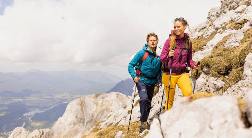Outdoorhosen fuer Damen mit Stretch