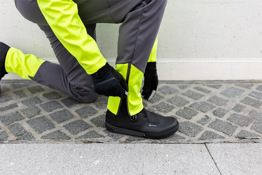 Sofshellhose Gonso Fahrrad Adventure Pants reflektierende Radhose
