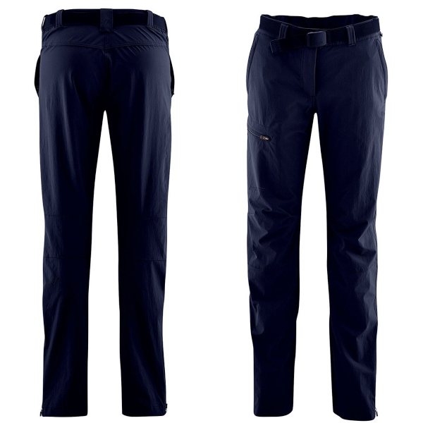 Maier Sports Inara Slim Funktionshose Damen night sky slim-wanderhose-damen-blau-horz