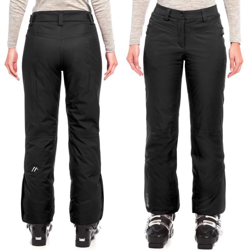Maier Sports Ronka Skihose Damen black in Langgröße