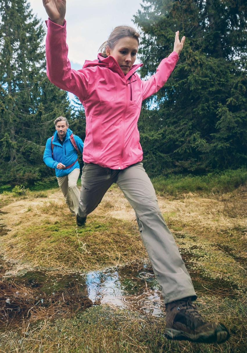 Maier Sports Lulaka Funktionshose Damen teak in Langgröße