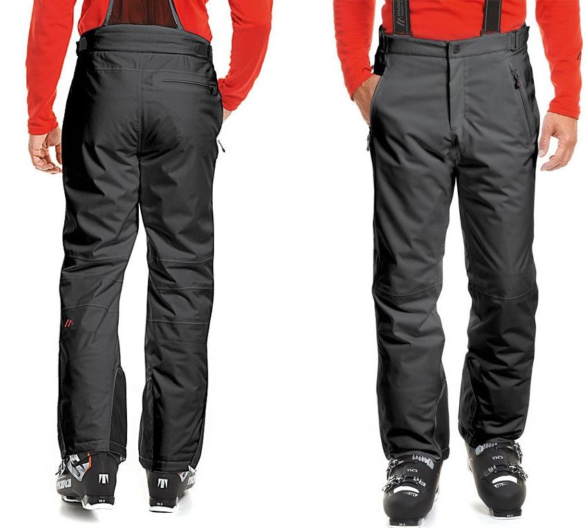 Maier Sports Skihose Anton 2 Herren black in Langgröße