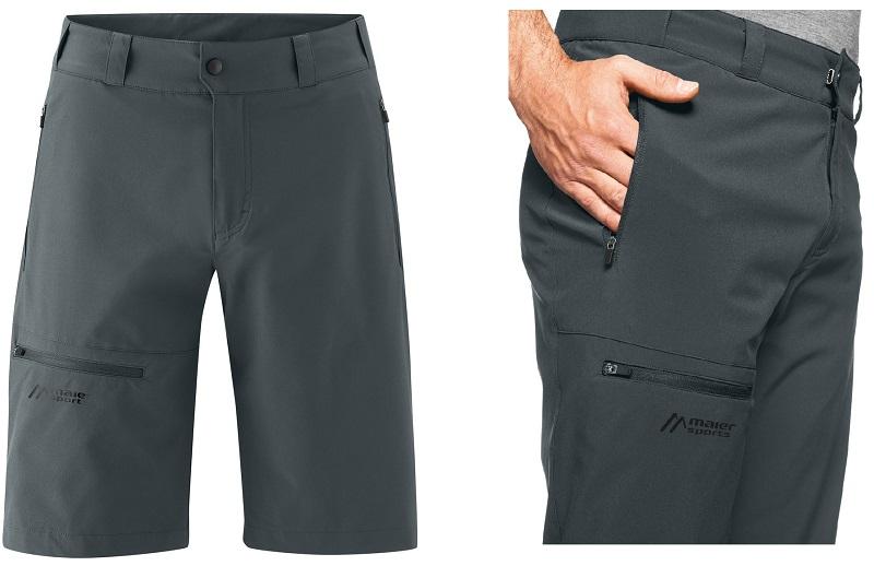 Maier Sports Latit Short Bermuda Herren graphite Maier Sports Latit Short Bermuda Herren graphite