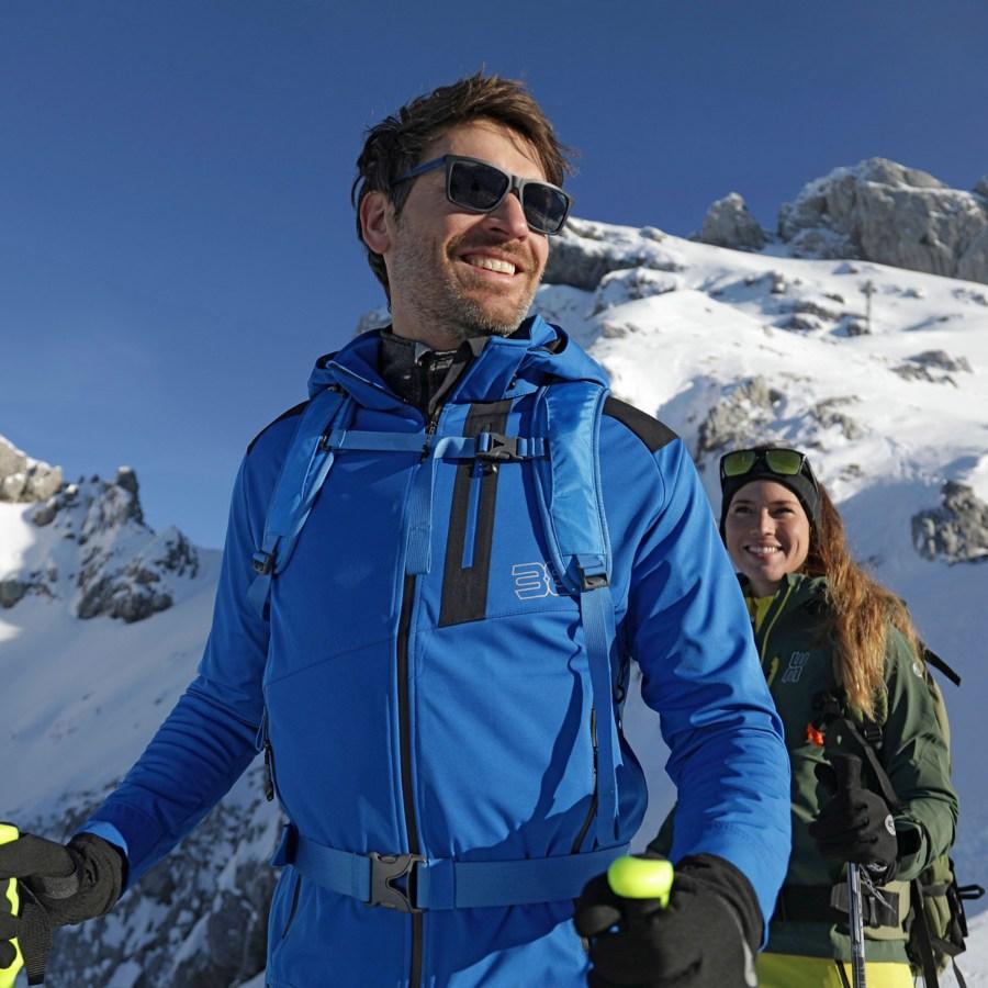 Maul Galltür Softshelljacke Herren blue Maul Galltür Softshelljacke Herren blue - Nachhaltige Outdoorbekleidung