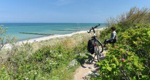 Ostseeradweg bei Usedom