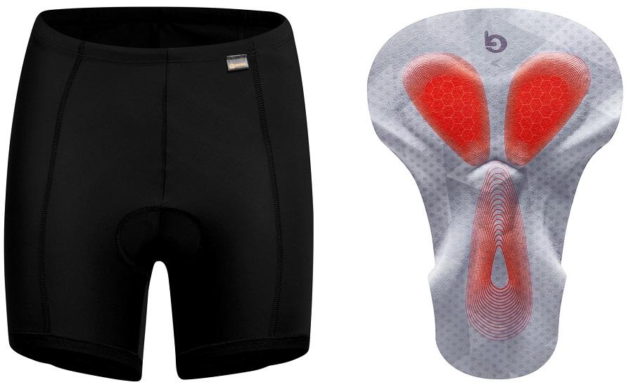 Gonso Damen Radunterhose Silvie black | mit dem nahtlosen Sitzpolster DRYUP für schmerzfreie Fahrrad-Touren Gonso Damen Radunterhose Silvie black | mit dem nahtlosen Sitzpolster DRYUP für schmerzfreie Fahrrad-Touren