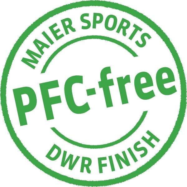 Maier Sports hat sich selbst verpflichtet, alle Produkte aus Materialien herzustellen, die PFC-frei sind Mit seiner Mission "Clean Function" hat sich die Maier Sports verpflichtet, die Produkte aus Materialien herzustellen, die PFC-frei sind