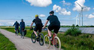 Gruppe Radfahrer - Sport für Übergewichtige