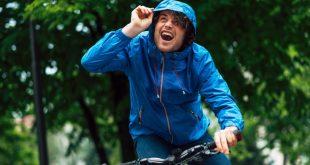 Radfahren im Regen
