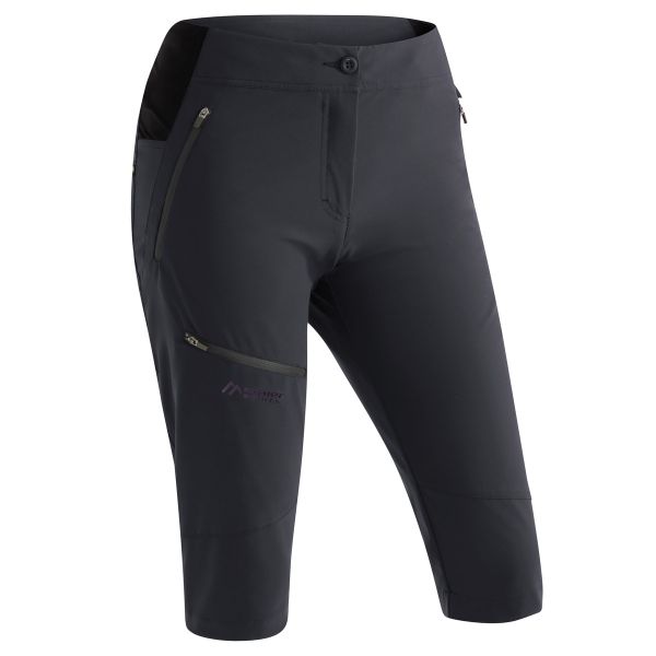 Maier Sports Latit Capri Vario Outdoorhose Damen black