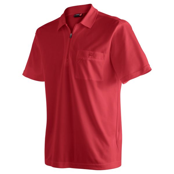 Maier Sports Arwin Poloshirt Herren salsa