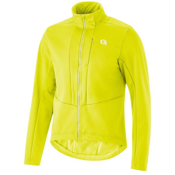 Gonso Adventure Jacket M Softshelljacke Herren safety yellow