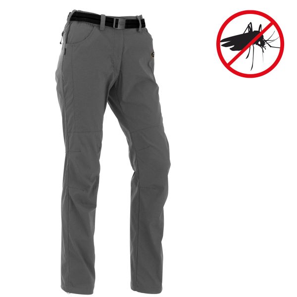 Maul Rennsteig ll  SP Hose Damen mit Mückenschutz dark grey