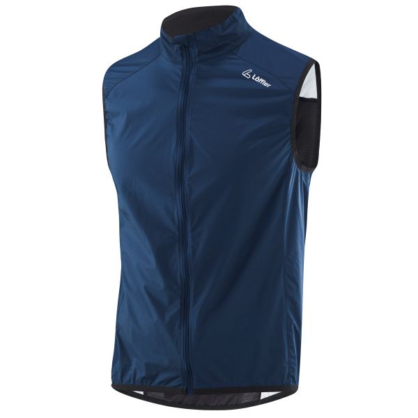 Löffler Herren Bike Weste WPM Comfort dark blue
