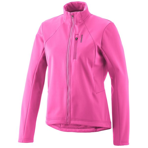 Gonso Adventure Jacket W Damen Fahrrad Softshelljacke sugar plum