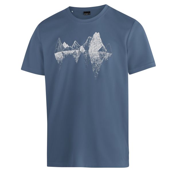Maier Sports Tilia Pique Funktionsshirt Herren ensign blue