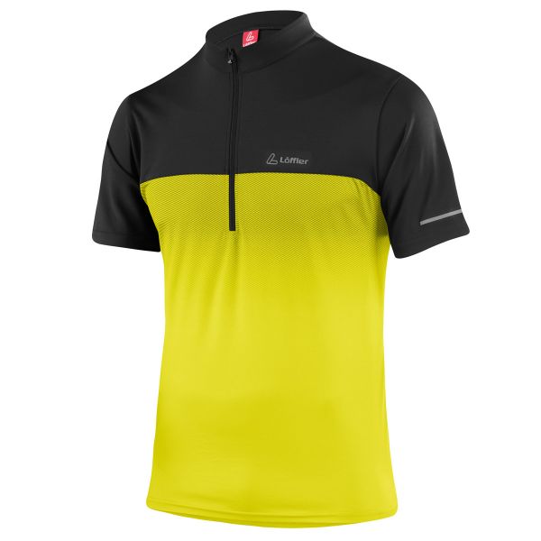 Löffler Herren Bike-Shirt Flow lemon