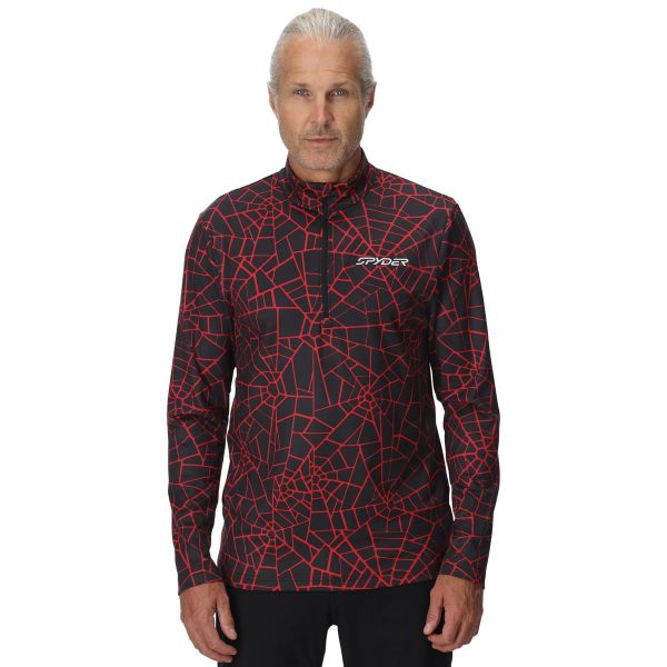 Spyder Podium 1/2 Zip Pullover spyder red