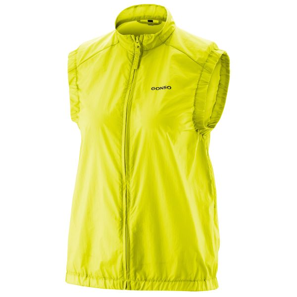 Gonso Damen Adventure Vest Windweste safety yellow