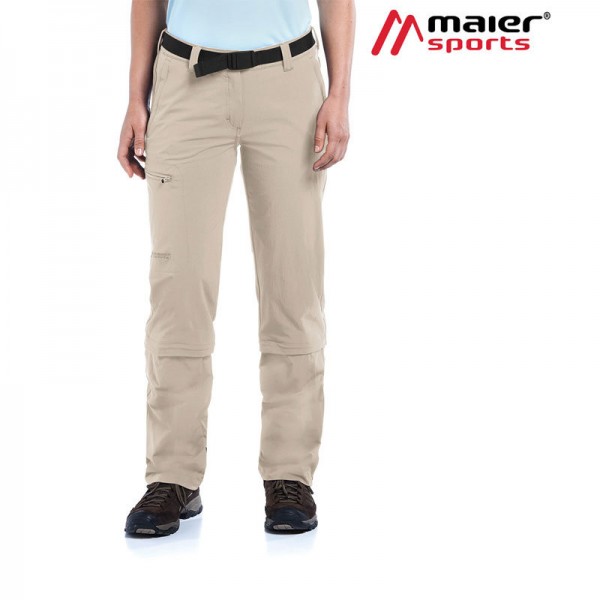 Maier Sports Arolla Zipp-Hose Damen feather gray