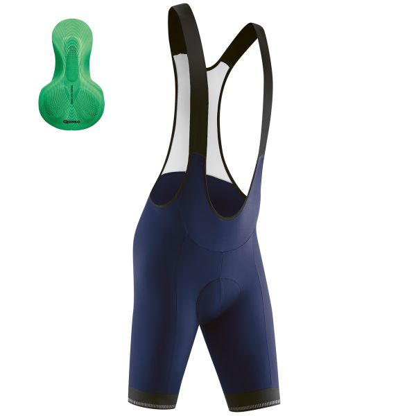 Gonso Herren Radhose Sitivo Bib Sitzpolster green etheblue