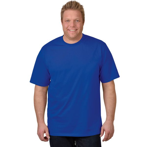 trigema t-shirt deluxe royal