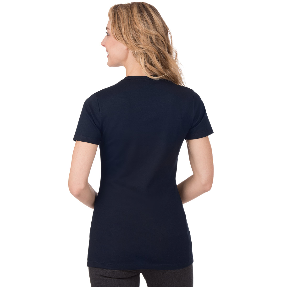 Trigema Damen T-Shirt Baumwolle/Elastan bis XXL | Bikemeile24