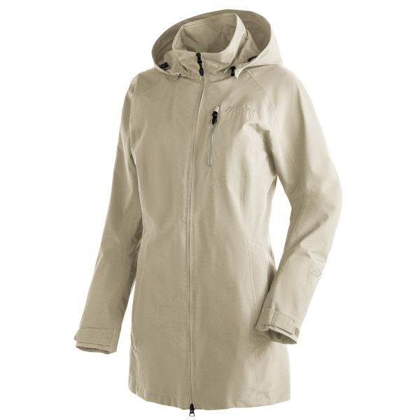 Maier Sports Perdura Rec Outdoormantel Damen brown rice