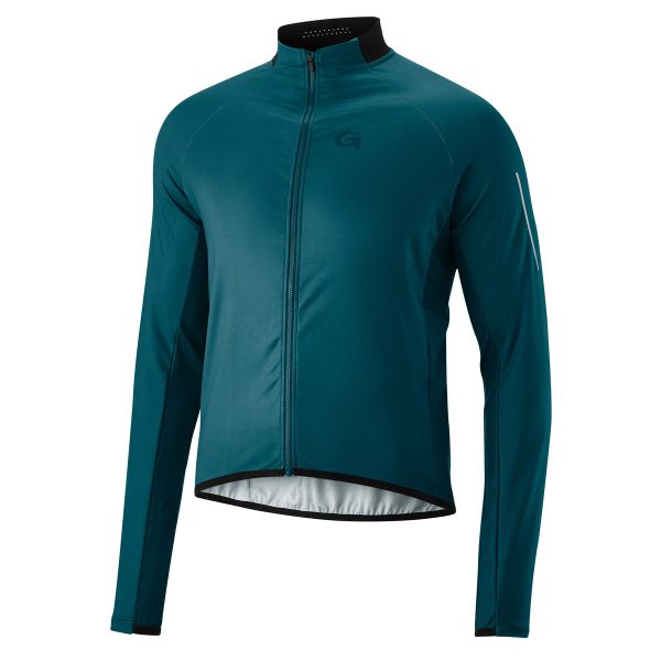 Gonso Vedretta Langarm Radtrikot Herren torrando teal