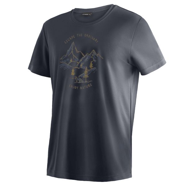 Maier Sports Dieter Print Funktionsshirt Herren graphite