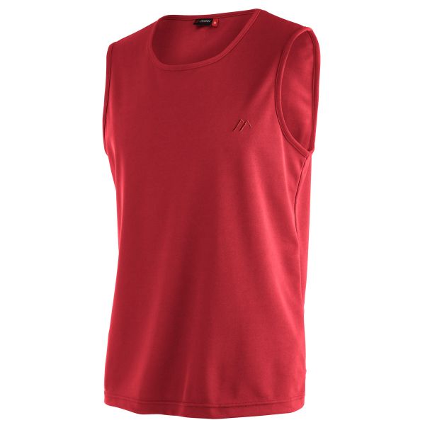 Maier Sports Peter Funktionsshirt ärmellos Herren salsa