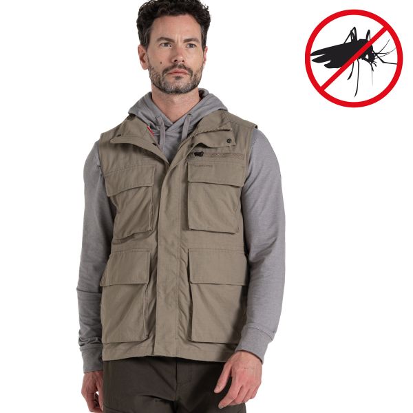 Craghoppers Nosilife Adventure Weste IV Herren mit Mückenabwehr