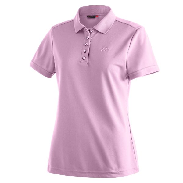 Maier Sports Ulrike Funktionspolo-Shirt Damen glossy lilac