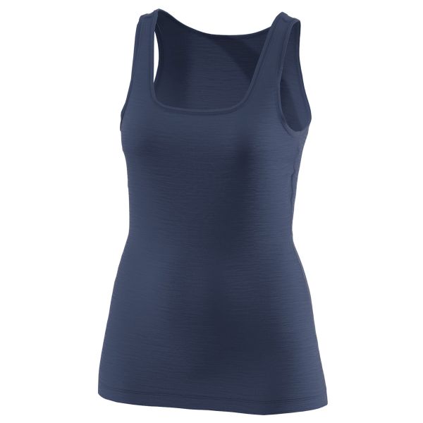 Löffler Damen Singlet Merino Light dark blue