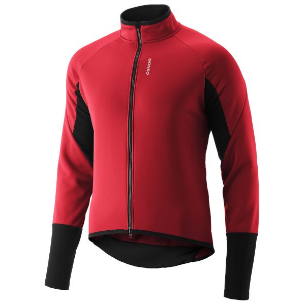Gonso Road Jacket Herren Fahrrad Softshelljacke chili pepper