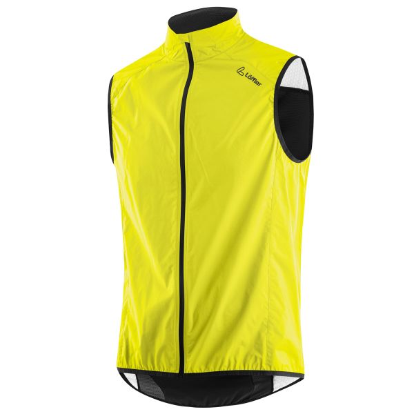 Löffler Herren Bike Weste WPM Comfort lemon