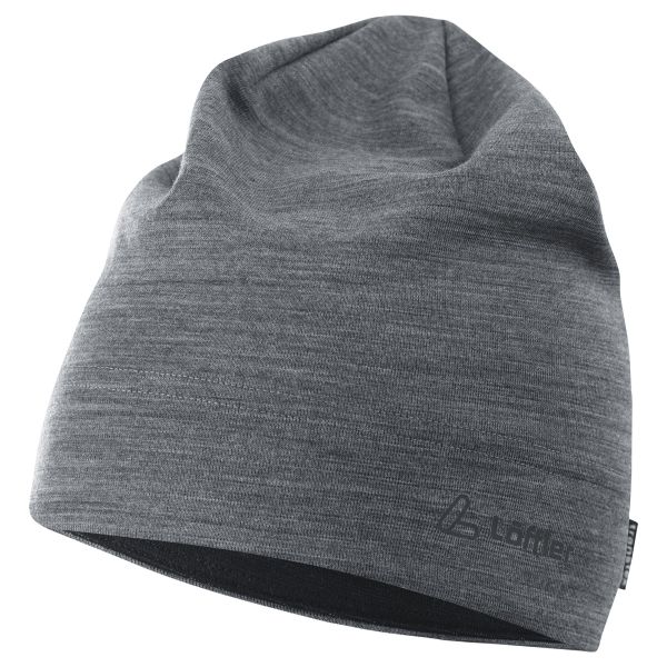 Löffler Artista Merino Wool Beanie Grey Melange