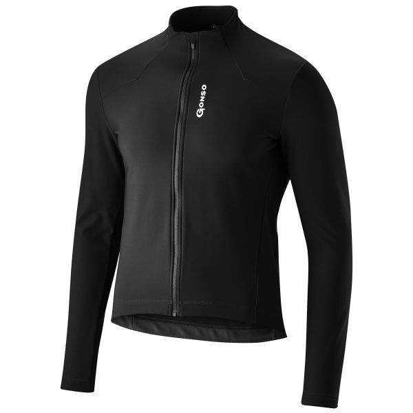 Gonso Sitivo Trikot Therm Langarm Herren black radtrikot