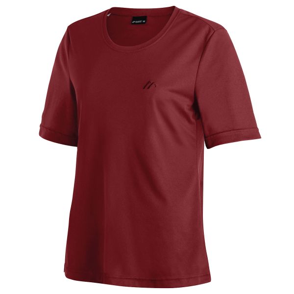 Maier Sports Waltraud H/S Shirt sun dried tomato