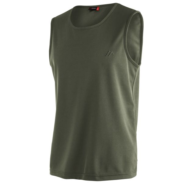 Maier Sports Peter Funktionsshirt ärmellos Herren green goose