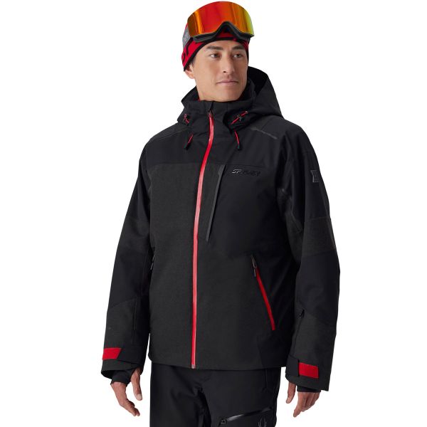 Spyder Leader Jacket Skijacke Herren Black Melange