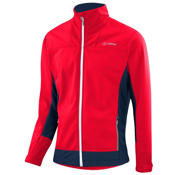 Löffler Herren Softshelljacke Calido warm Gore-Tex Windstopper® red